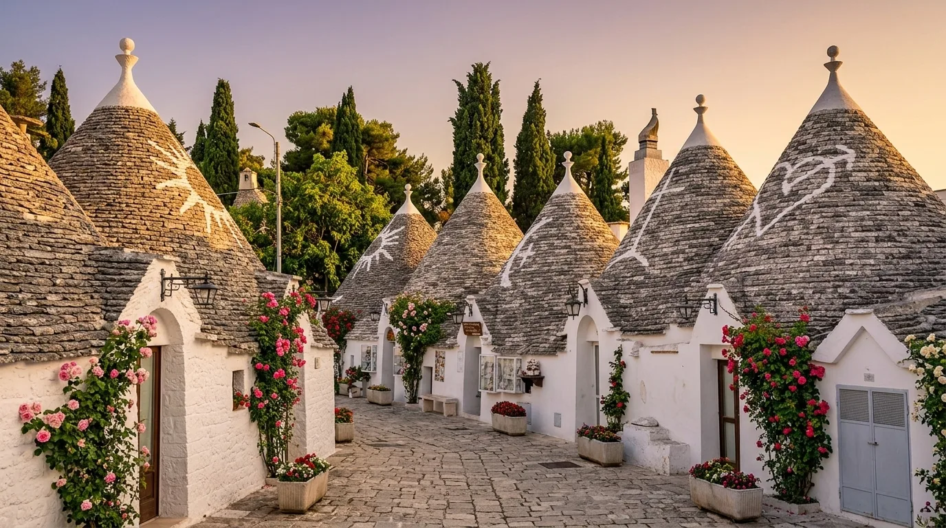 アルベロベッロのトゥルッリ（The Trulli of Alberobello）
