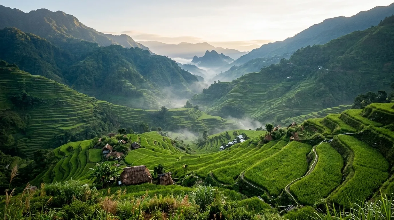 バナウェ棚田（Banaue Rice Terraces (Rice Terraces of the Philippine Cordilleras)）