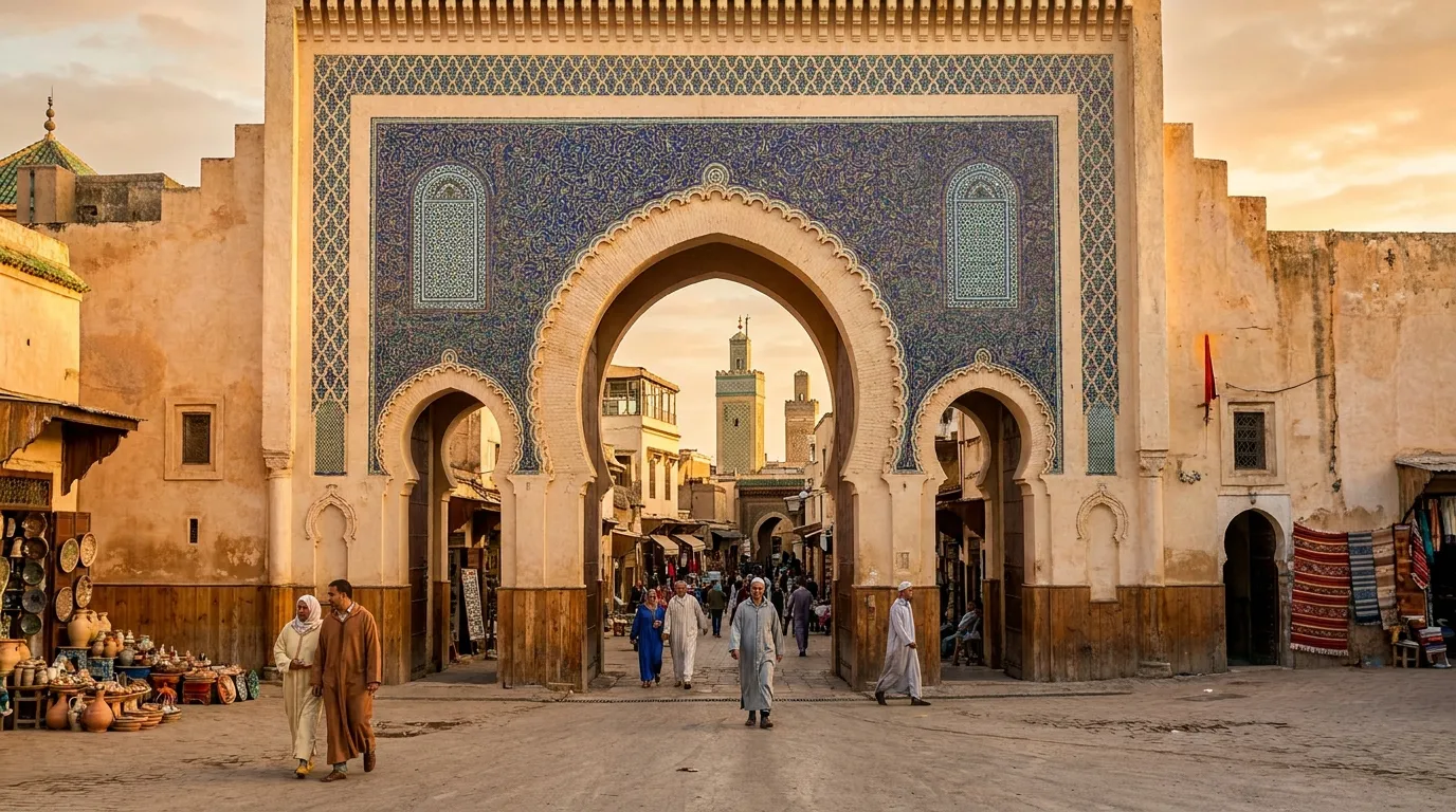 フェズ旧市街（Fez el Bali (Medina of Fez)）