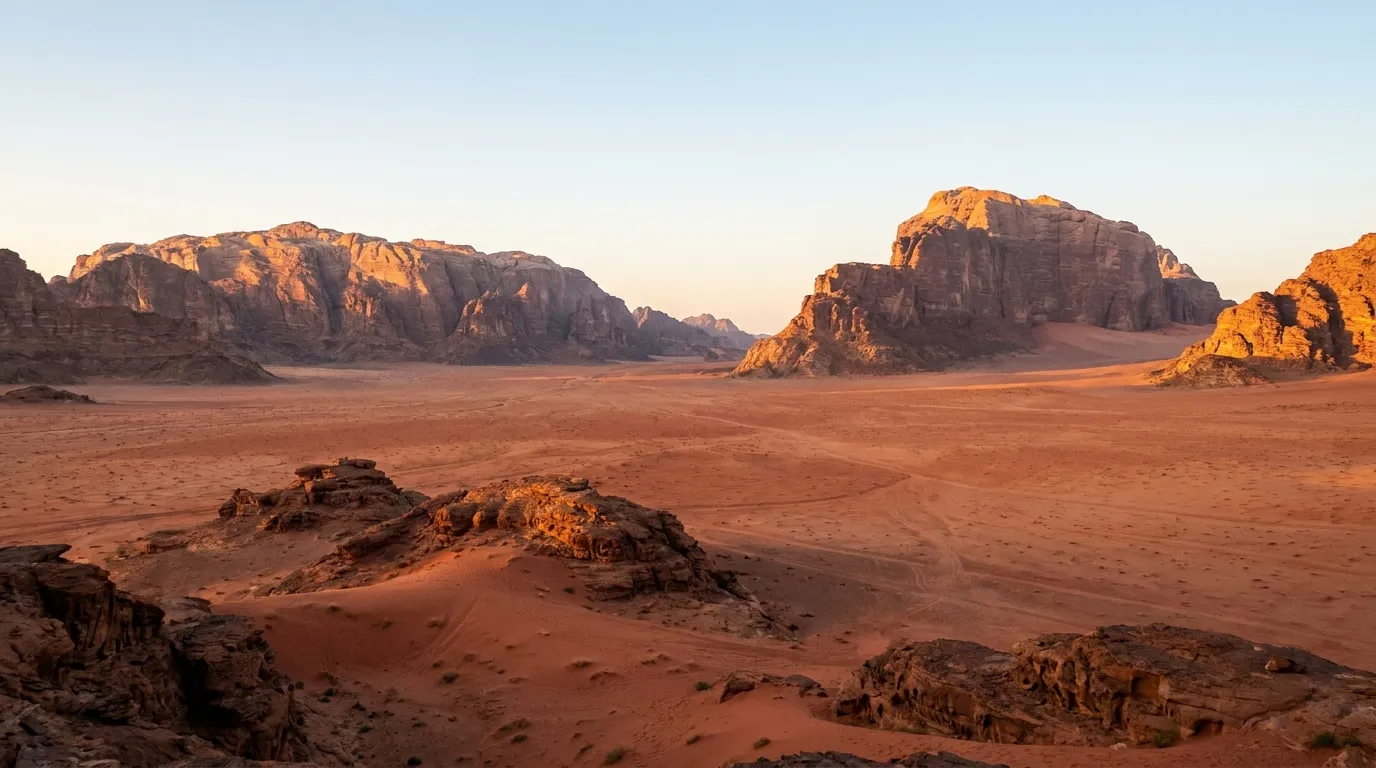 ワディラム（Wadi Rum Protected Area）